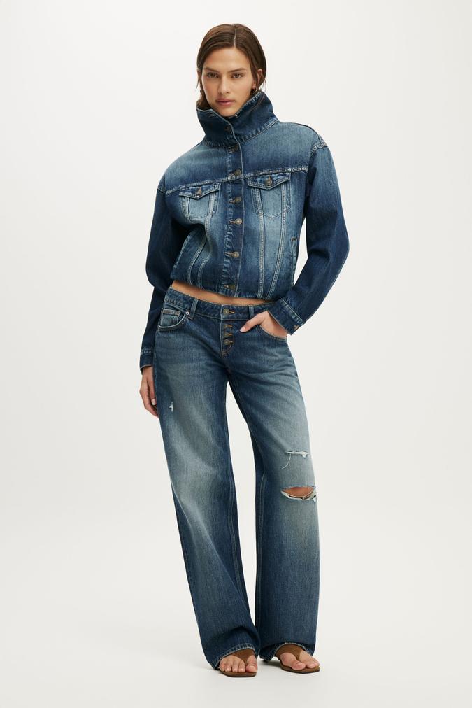 Oli Denim Jacket - Grazed Blue
