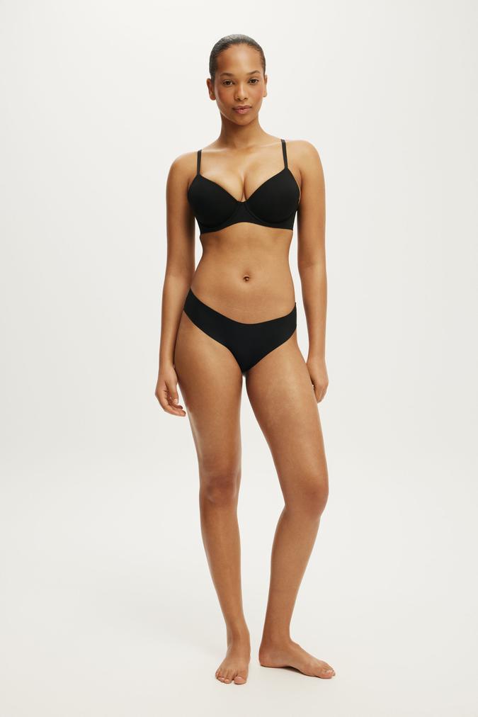 The Invisible Cheeky Brief - (R) Black