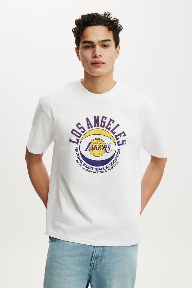 Everyday Fit Nba T-Shirt - Lcn Nba White - Los Angeles Lakers