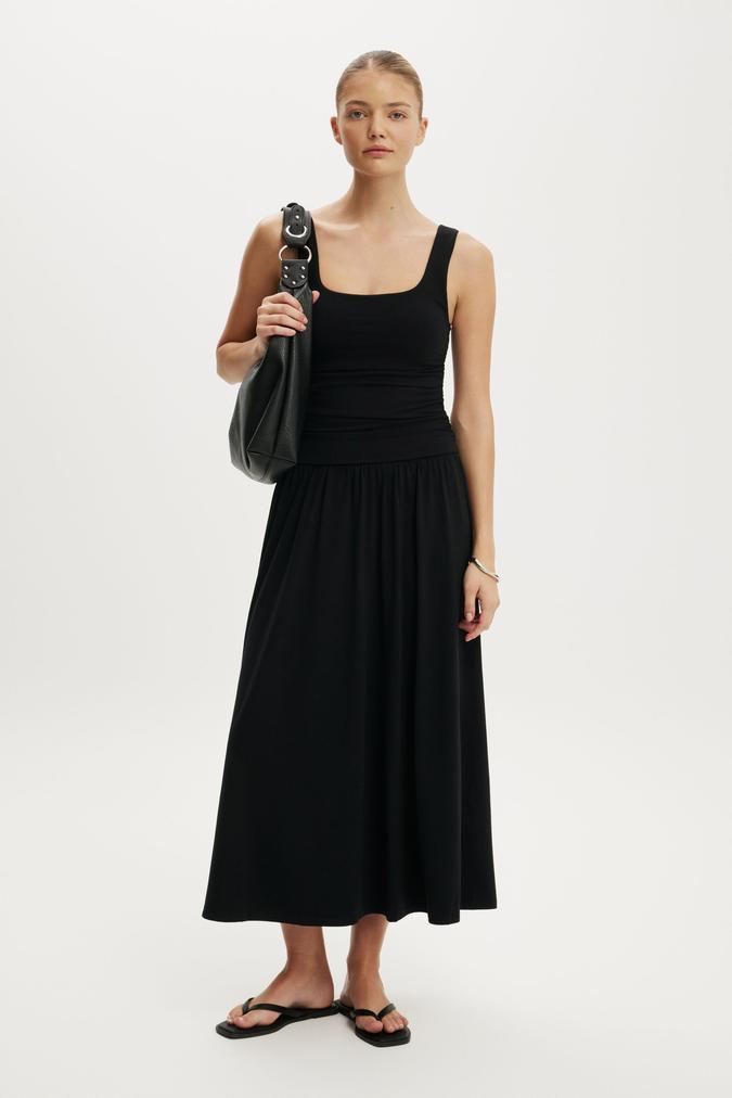 Maple Maxi Dress - Black