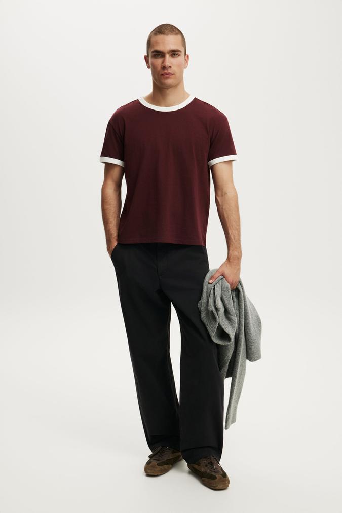 Baggy Chino Pant - Black
