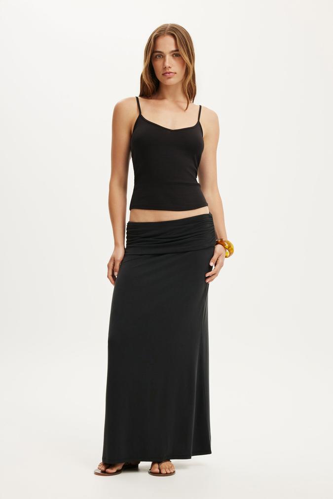 Honey Maxi Skirt - Black