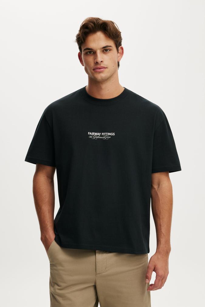 Everyday Fit Graphic T-Shirt - Black / Fairway Fittings